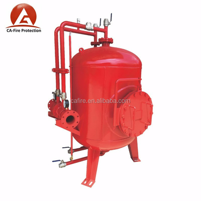 Vertical And Horizontal Proportion Pressure Fire Foam Bladder Tank For Fire Extinguishing System DN80~DN250
